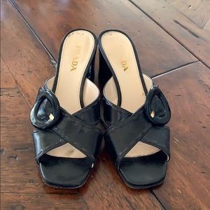 Prada heeled sandal